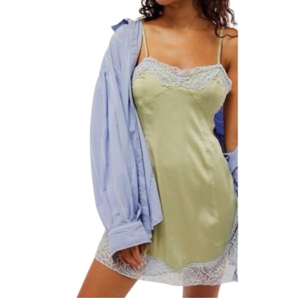 Free people green slip